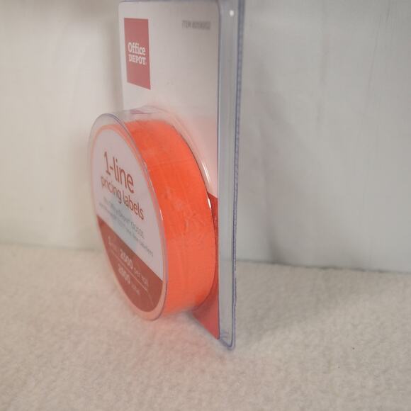 1-Line Pricing Labels1 Rolls 2500 White Labels for HD101 Labeler  Item 8059002 - Picture 2 of 3